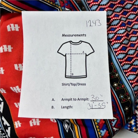 Sunny Leigh Women's M Geometric Asymmetric Midi Skirt Multicolor - Picture 6 of 6